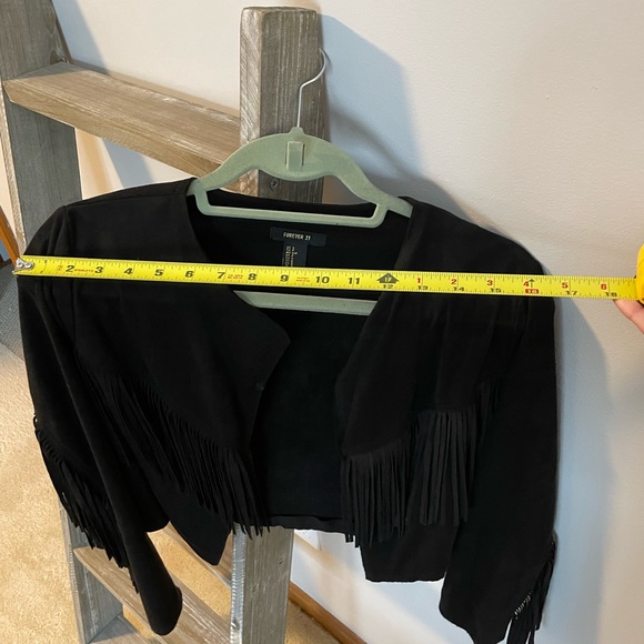 Fringe cropped cardigan - Picture 11 of 12